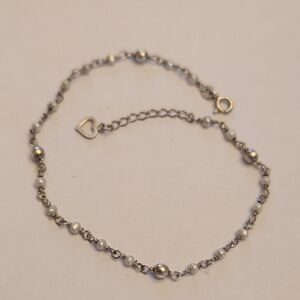 Vintage Sterling Silver Bracelet Anklet Necklace Extension